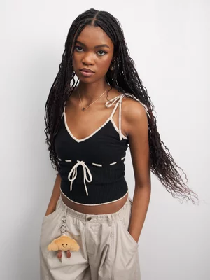 The FIX Women's Black Cami Top 