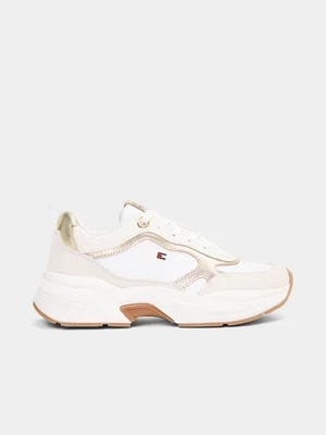 Women's Tommy Hilfiger White Chunky Runner Sneakers