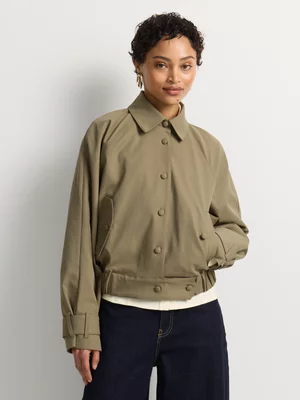Covered Buttons Harrington Jacket