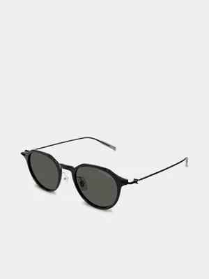 Montblanc Black MB0355S-001 Sunglasses - 49