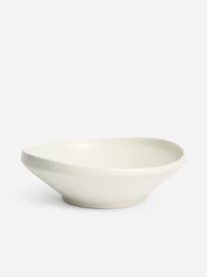 Jet Home Ceramic Salad Bowl White 