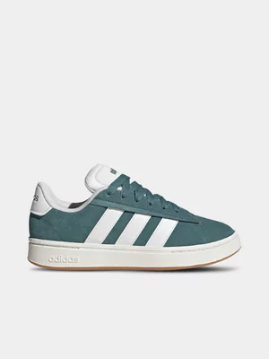 adidas Mens Grand Court Alpha 00s Teal/White Sneakers 