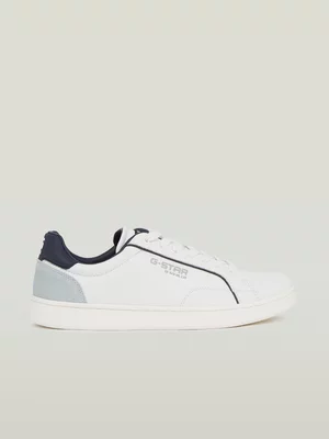 G-Star Men's Cadet IV Leather White/Navy Sneakers 