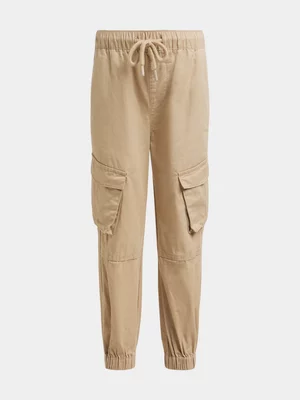 Exact Older Boy's Natural Utility Pants