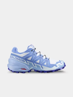 Salomon Womens Speedcross 6 Water/Blue/Jewel Trail Running Shoes 