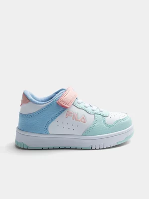 Toddlers Fila Adley White/Blue Sneaker