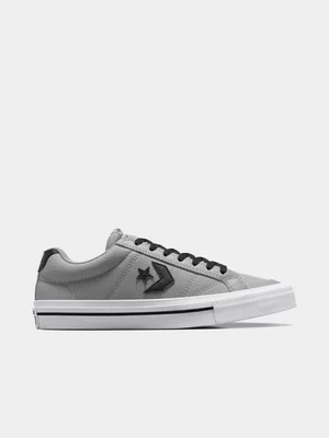 Converse Mens Sport Casual Grey/Black/White Sneakers