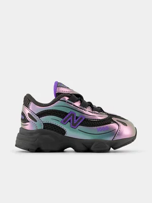 New Balance Toddlers I1000 Black/Electric Indingo Sneaker