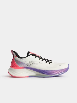 Anta Womens Rocket 6.0 White/Black Running Shoes 