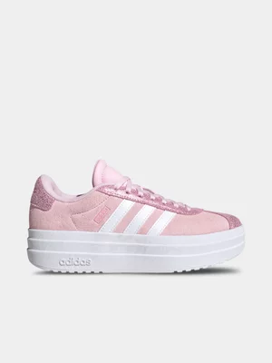 Junior adidas VL Court Bold Pink/White Sneaker