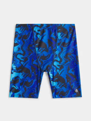 TS KB Boys All-Over-Print Blue Jammer