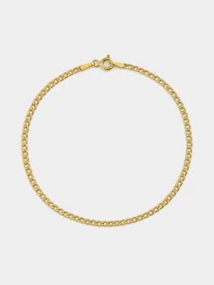 Yellow Gold Vermeil Curb Bracelet