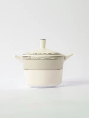 Grace Aria Sugar Pot White