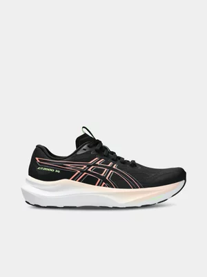 ASICS Womens GT-2000 14 Black/Coral Running Shoes 