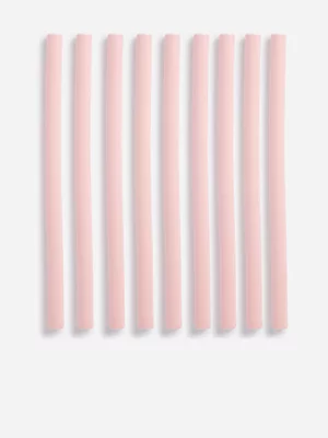 Colours Limited Pink 10 Piece Bendable Hair Curlers 