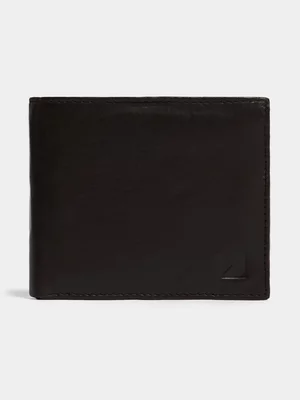 Relay Jeans Men's Tab Billfold Black Wallet 