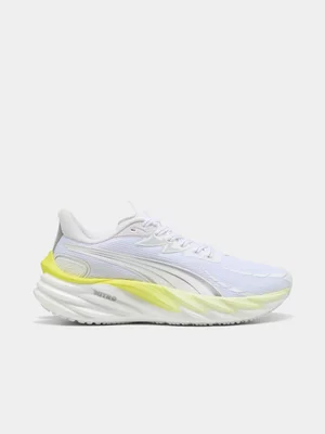Puma Womens Velocity Nitro 4 White/Apple Running Shoes 
