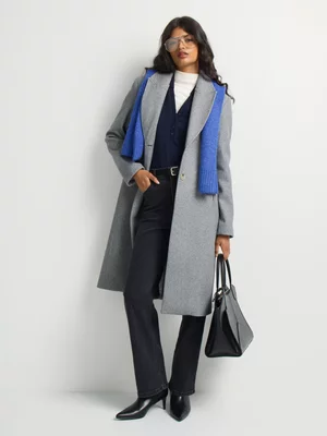 Lined Melton Coat