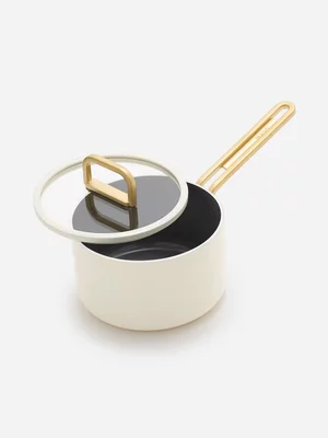 Greenpan Stanley Tucci Saucepan with Lid 16cm Carrara White