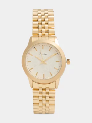Luella Round Disjointed Watch