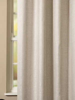 Solitude Jacquard Eyelet Curtain 