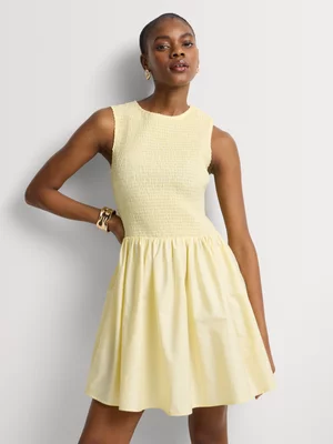 Smocked Bodice Mini Sundress
