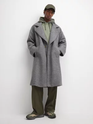 The FIX Men's Grey Over Coat 