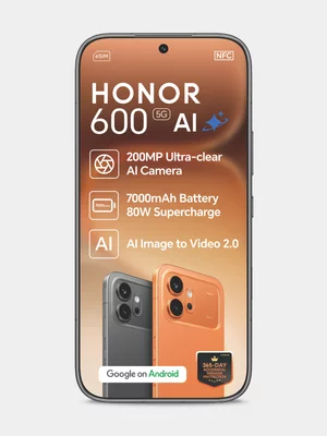 HONOR 600 DS + 15GB TEL (7.5 day, 7.5 night)