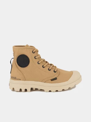 Women's Palladium Tan Pampa Hi Htg Supply Boots