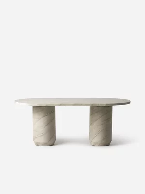 Miya Outdoor Dining Table Rect Ivory 200cm