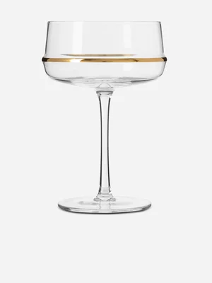 Eminence Coupe Glass Gold