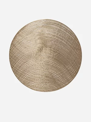 PVC Jupiter Placemat Gold 2Pk