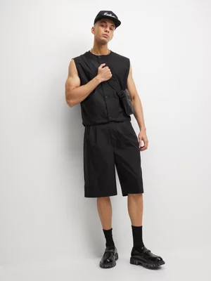The FIX Men's Black Co-Ord Vest 