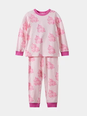 Cotton On Kids Pink Dreamdrift Long Sleeve Pj Set
