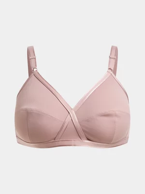 Jet Women's Blush Cross Your Heart Bra 34DD - 44E