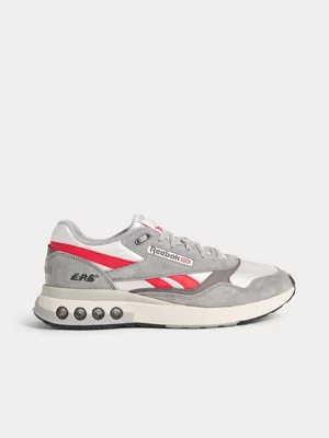Reebok Men's ERS World Grey/Red Sneaker