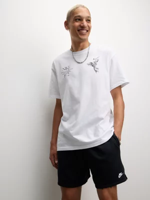 Nike Men's Club Flow FrenchTerry Black Shorts