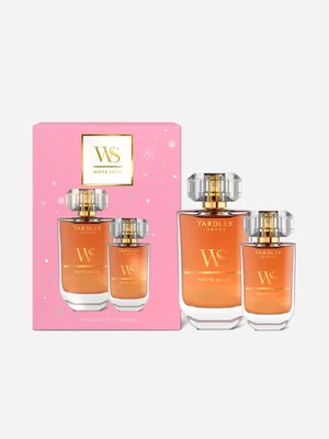 Yardley White Satin Eau de Toilette Gift Set