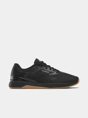 Reebok Mens Nano x5 Black/Gum Training Shoes 
