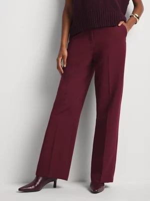 Straight Leg Extended Tab Pants