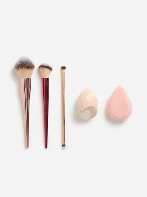 Foschini All Woman Cosmetic Brush Set + Bag