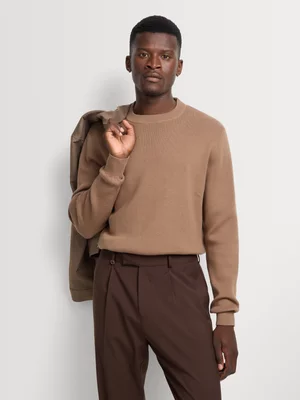 Markham Men's Regular Fit Natural Knitwear
