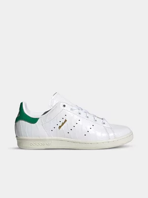 adidas Originals Women's Stan Smith 80s White/Green Sneaker