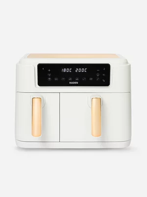 Haden Dual Air Fryer 9.5L Ivory & Champagne