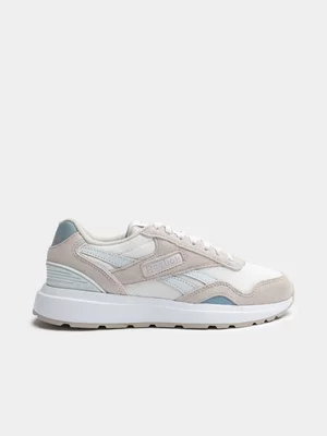 Women's Reebok GL1100 Cream/Blue Sneaker