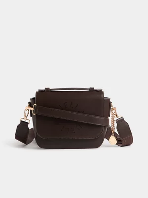 Luella Logo Messenger Crossbody Bag