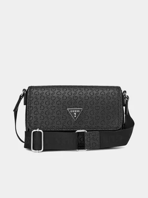 Women's Guess Black Viviette Mini Crossbody Bag