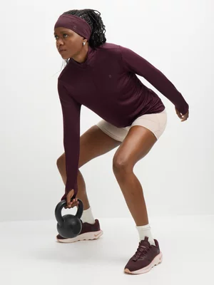 TS Womens Nova 1/4 Zip Huckleberry Top