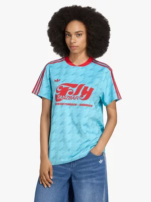 adidas Originals Women's Graphic Football Allover Print Jersey