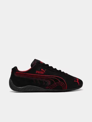 Puma Women's Speedcat NRG Yoth Black/Red Sneaker